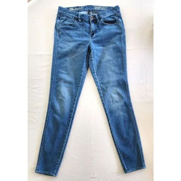 Madewell Skinny Ankle Jeans Medium Wash Women’s 25 – Modern Capsule Denim- EUC - Picture 3 of 5